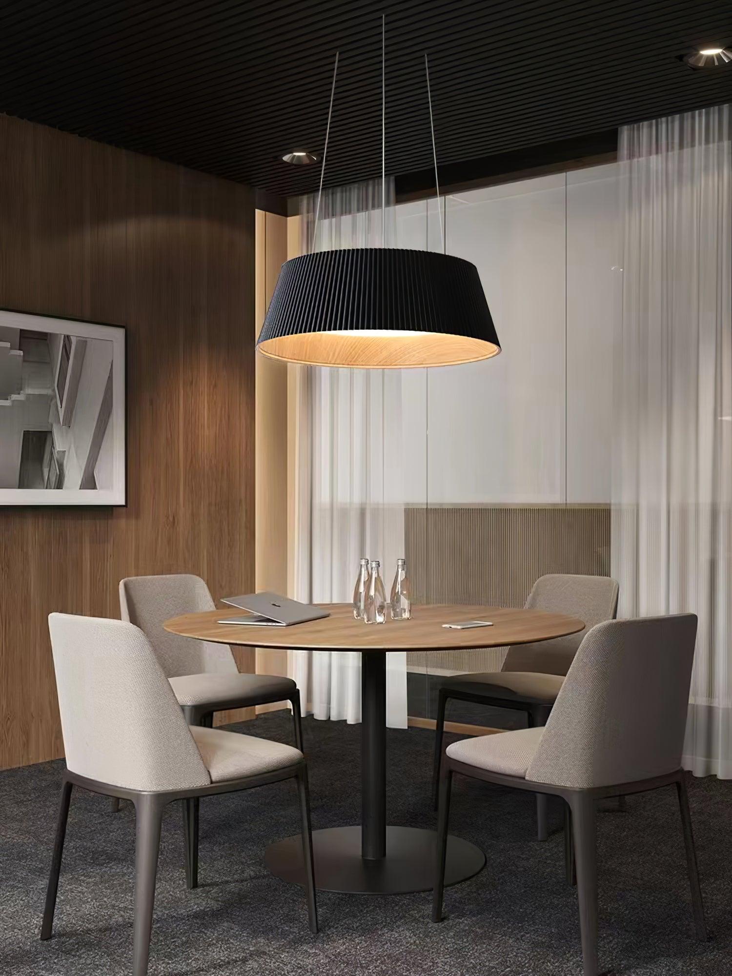 Modern Ribbed Pendant Light - Lamp Outdoor
