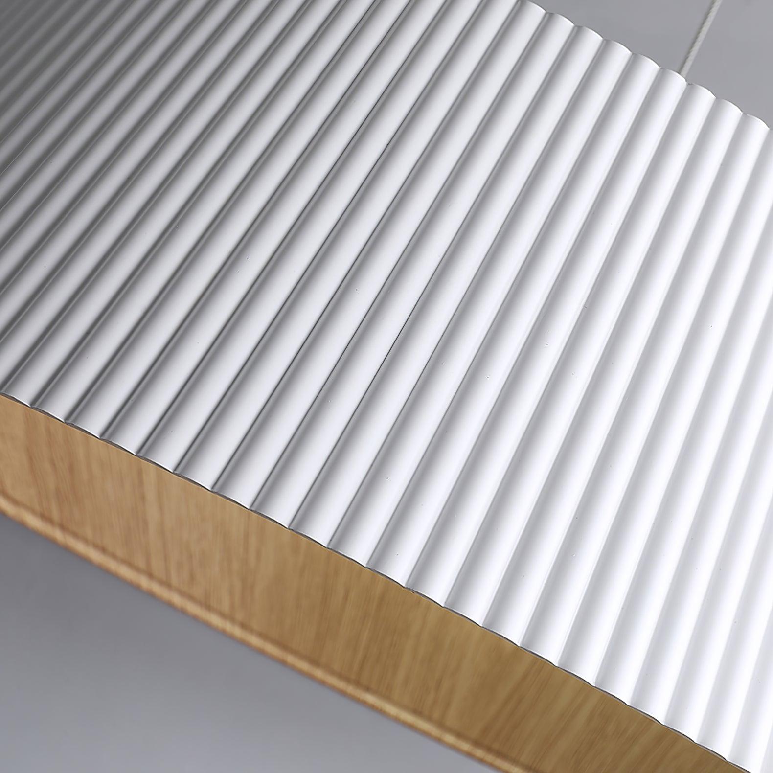 Modern Ribbed Pendant Light - Lamp Outdoor