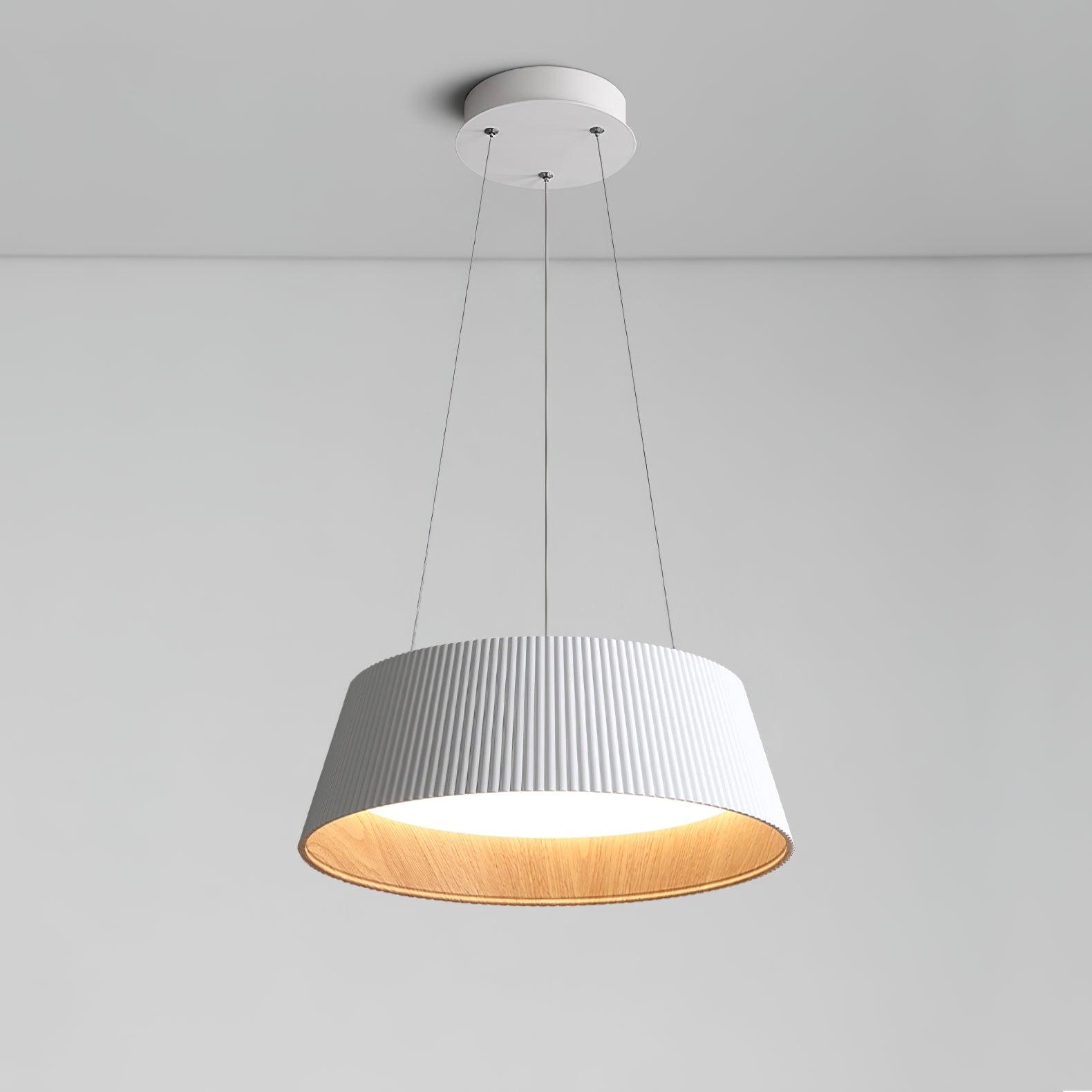 Modern Ribbed Pendant Light - Lamp Outdoor