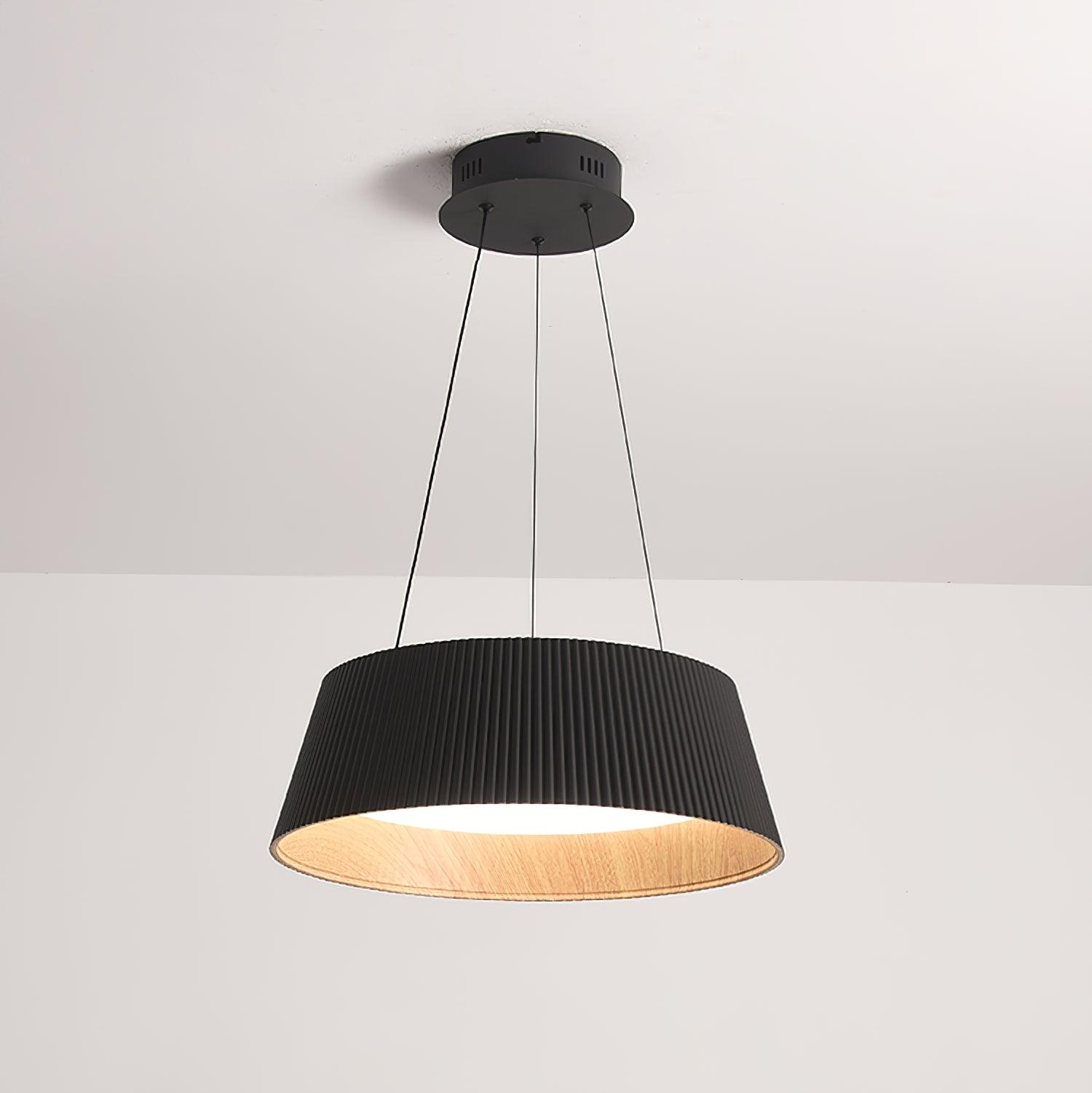 Modern Ribbed Pendant Light - Lamp Outdoor
