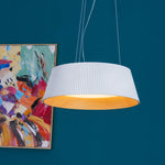 Modern Ribbed Pendant Light - Lamp Outdoor