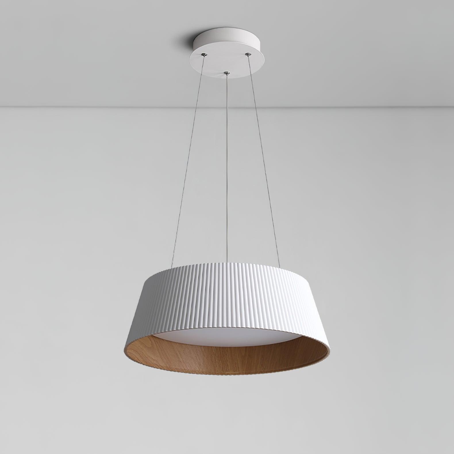 Modern Ribbed Pendant Light - Lamp Outdoor