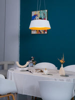 Modern Ribbed Pendant Light - Lamp Outdoor