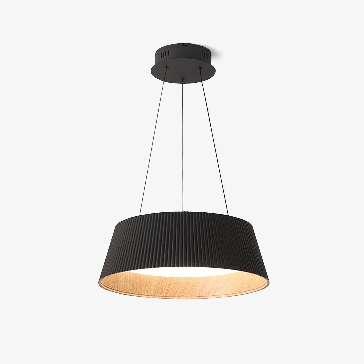 Modern Ribbed Pendant Light - Lamp Outdoor