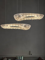 Aeliora Embellished Crystal Pendant Light - Lamp Outdoor