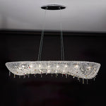 Aeliora Embellished Crystal Pendant Light - Lamp Outdoor