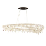 Aeliora Embellished Crystal Pendant Light - Lamp Outdoor