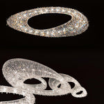 Aeliora Embellished Crystal Pendant Light - Lamp Outdoor