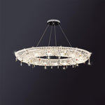 Aeliora Embellished Crystal Pendant Light - Lamp Outdoor