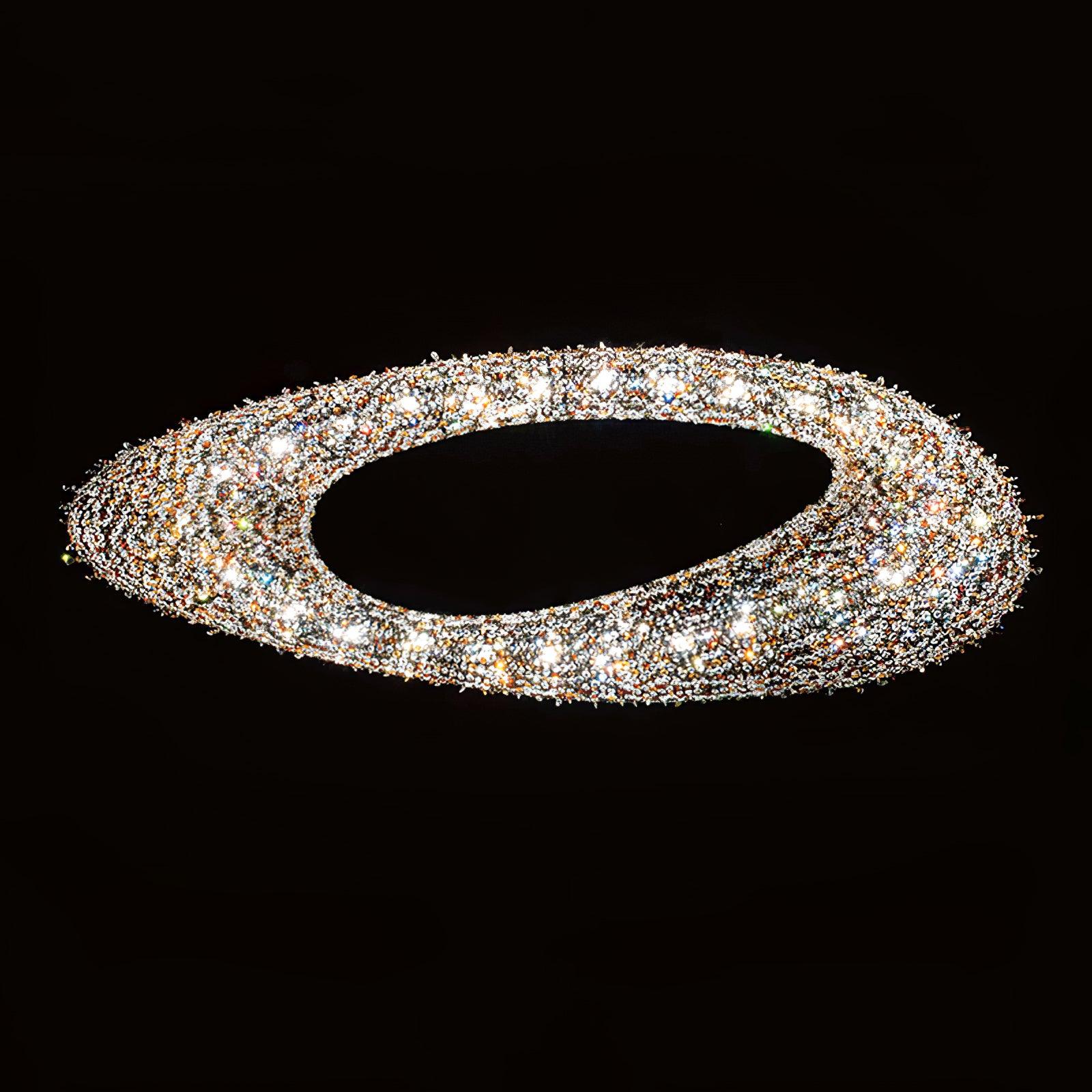 Aeliora Embellished Crystal Pendant Light - Lamp Outdoor