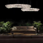 Aeliora Embellished Crystal Pendant Light - Lamp Outdoor