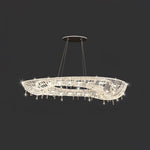 Aeliora Embellished Crystal Pendant Light - Lamp Outdoor