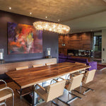 Aeliora Embellished Crystal Pendant Light - Lamp Outdoor