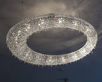 Aeliora Embellished Crystal Pendant Light - Lamp Outdoor
