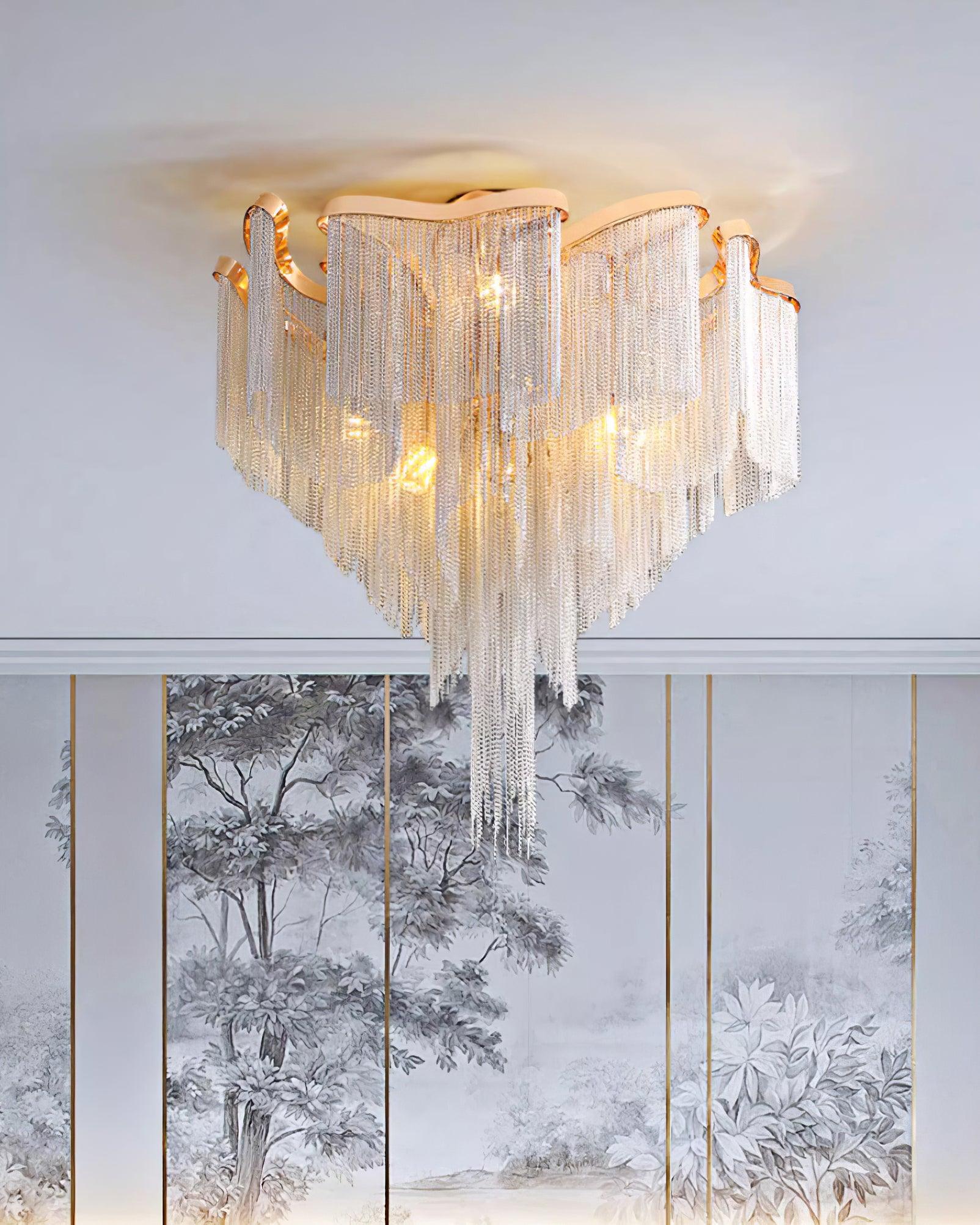 Modern Tassel Ceiling Lamp - Lamp Outdoor
