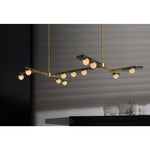 Modulo Horizontal Chandelier - Lamp Outdoor