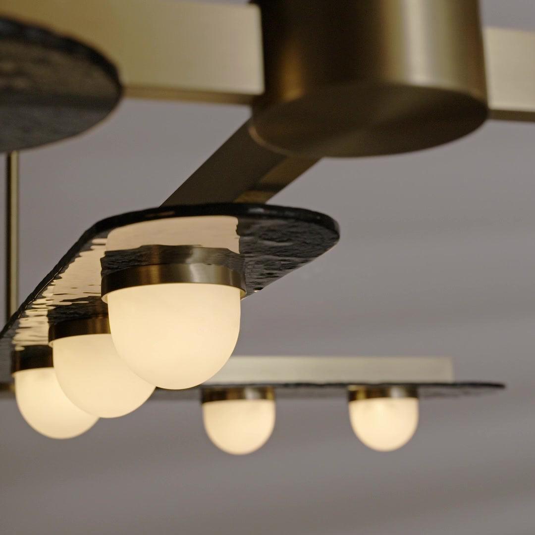 Modulo Horizontal Chandelier - Lamp Outdoor