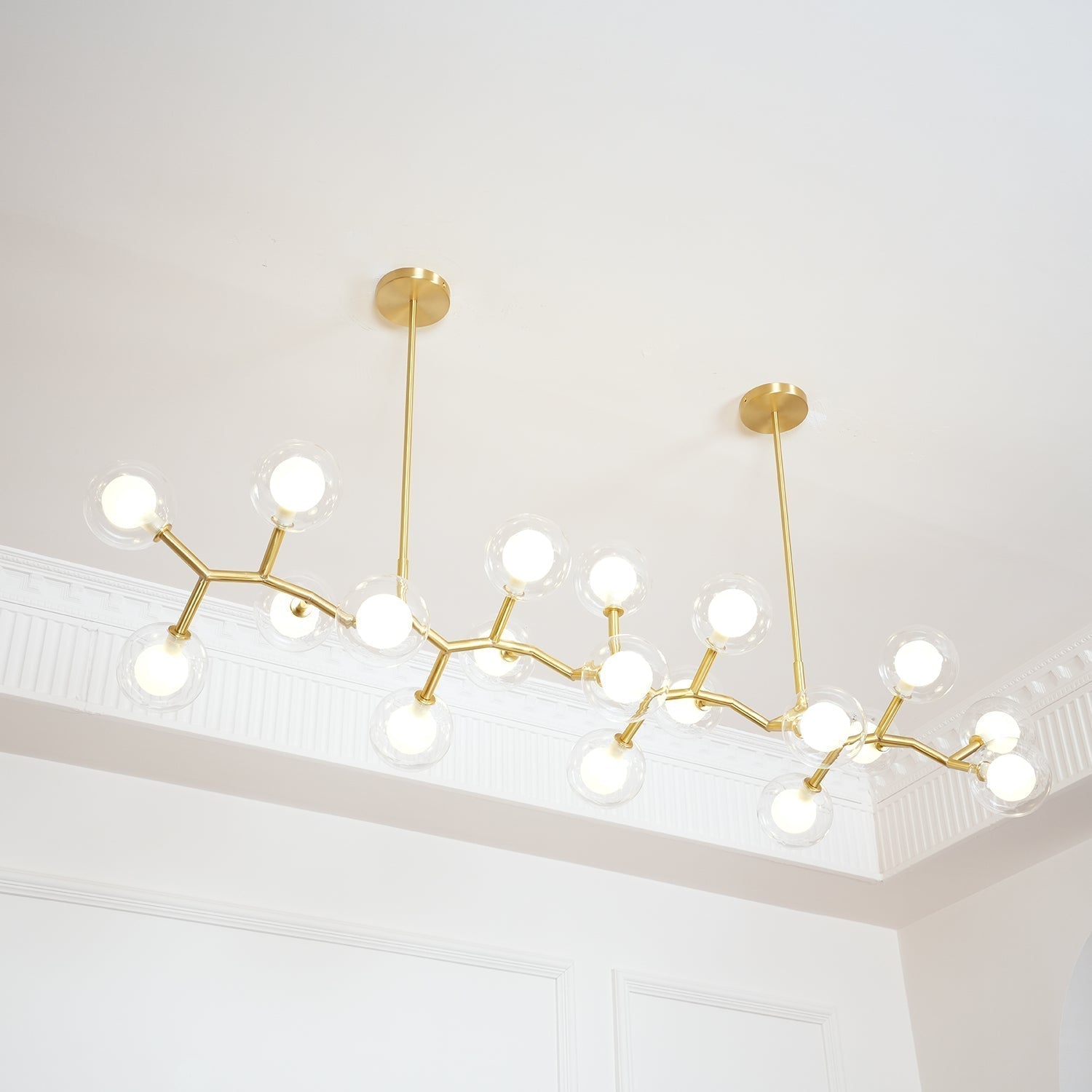 Aeliora Branch Brass Pendant Light - Lamp Outdoor