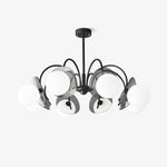 Aurora Chandelier Globe Arm Sculptural - Lamp Outdoor