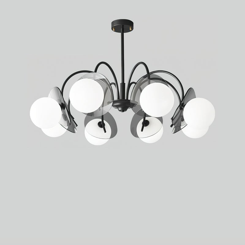 Aurora Chandelier Globe Arm Sculptural - Lamp Outdoor