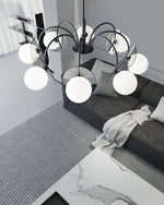 Aurora Chandelier Globe Arm Sculptural - Lamp Outdoor