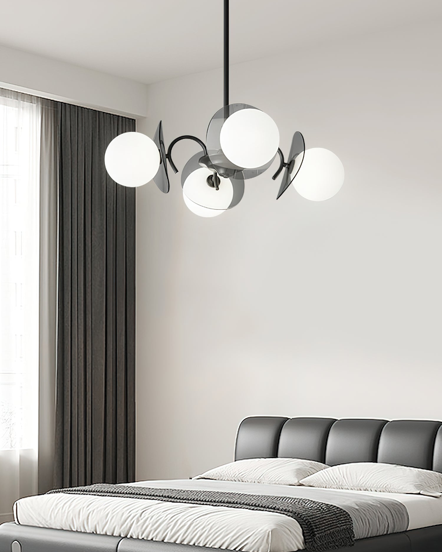 Aurora Chandelier Globe Arm Sculptural - Lamp Outdoor