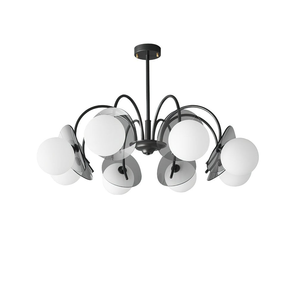 Aurora Chandelier Globe Arm Sculptural - Lamp Outdoor