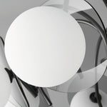 Aurora Chandelier Globe Arm Sculptural - Lamp Outdoor