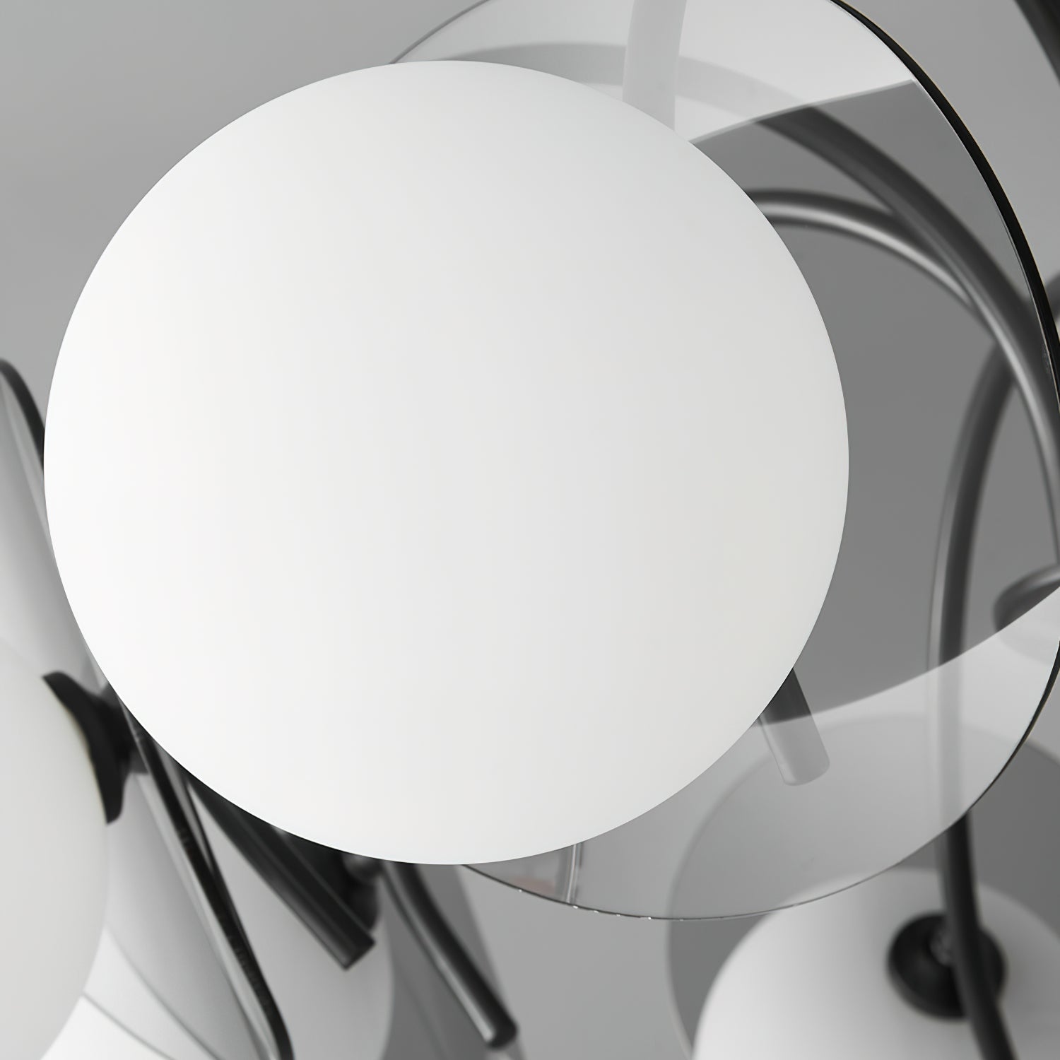Aurora Chandelier Globe Arm Sculptural - Lamp Outdoor