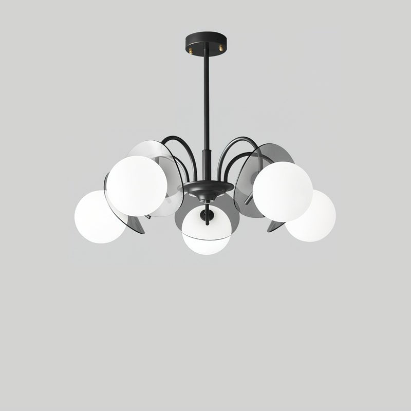 Aurora Chandelier Globe Arm Sculptural - Lamp Outdoor
