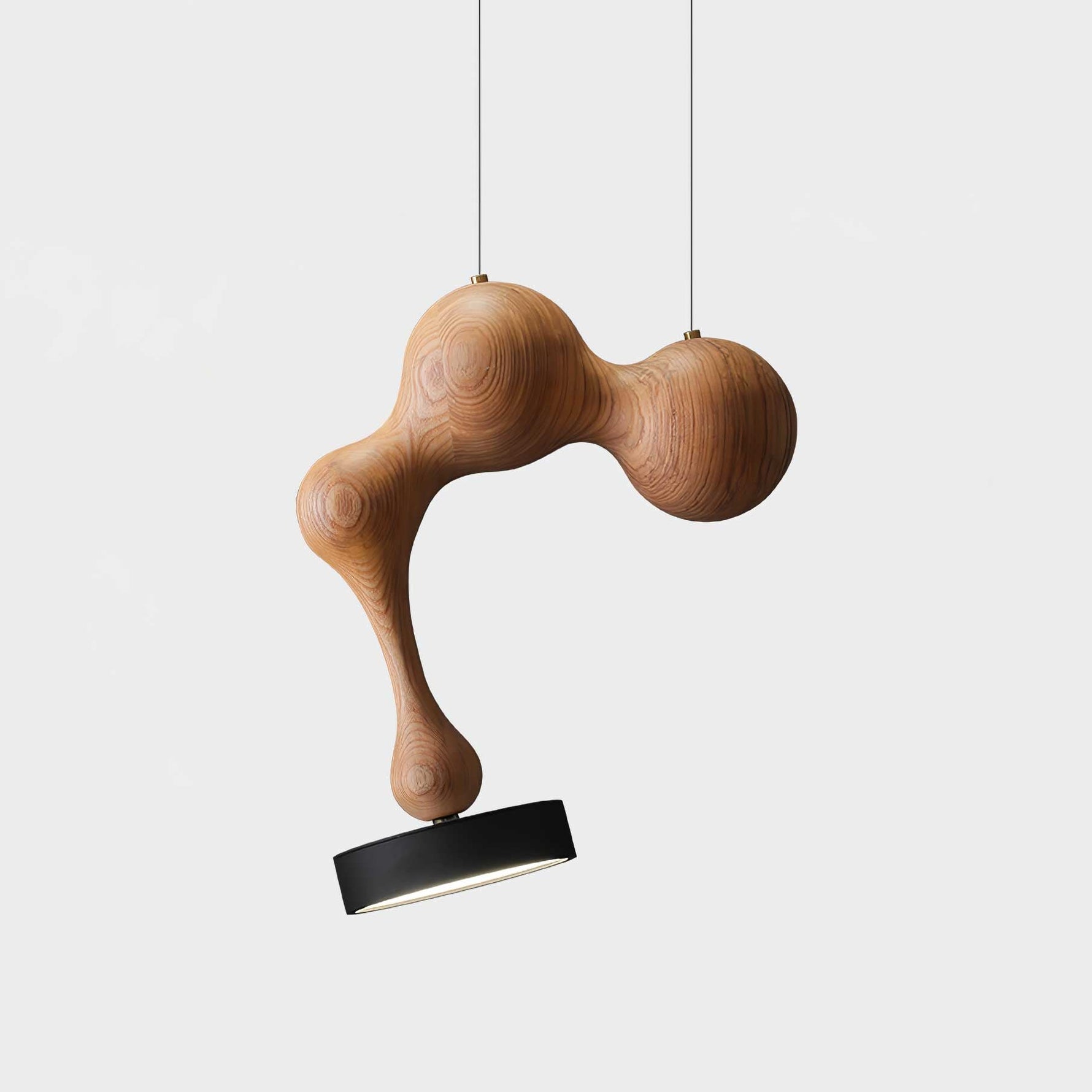 Drovia Rustic Wooden Pendant Light - Lamp Outdoor
