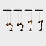 Drovia Rustic Wooden Pendant Light - Lamp Outdoor