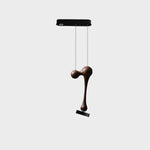 Drovia Rustic Wooden Pendant Light - Lamp Outdoor