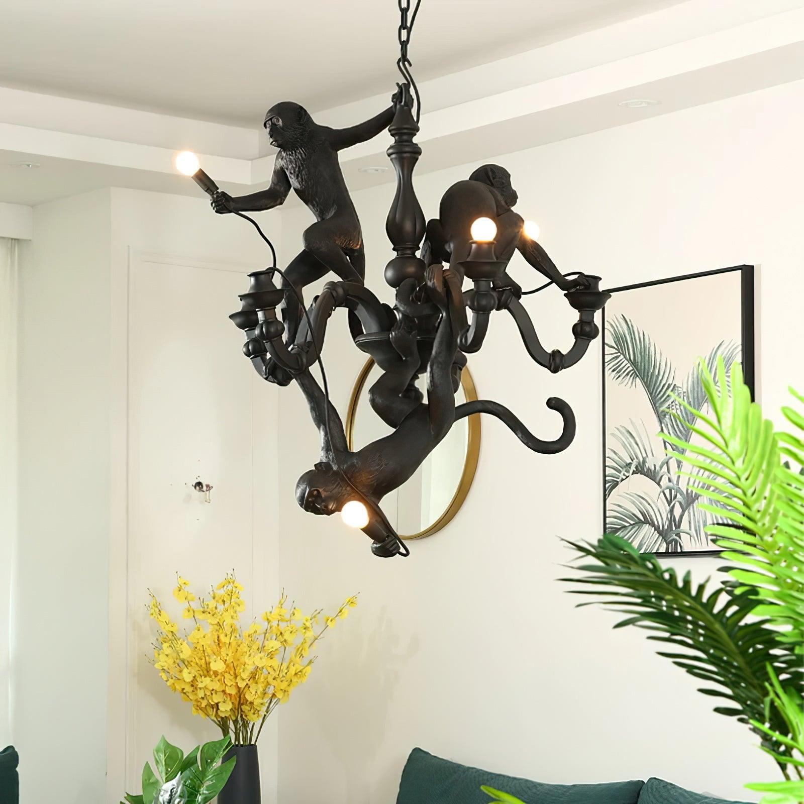 Monkey Chandelier - Lamp Outdoor