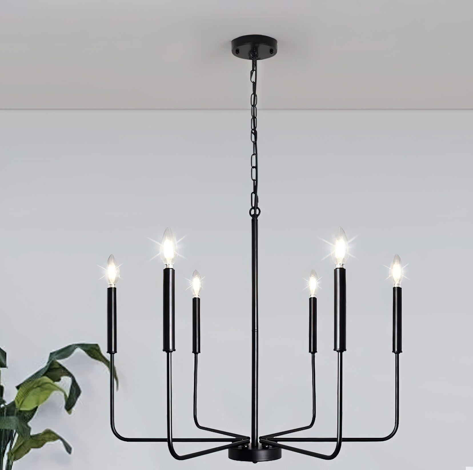Lustra Chandelier Candle Arm Modern - Lamp Outdoor