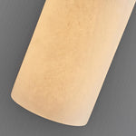Zashayra Cylindrical Alabaster Pendant Light - Lamp Outdoor