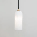 Zashayra Cylindrical Alabaster Pendant Light - Lamp Outdoor