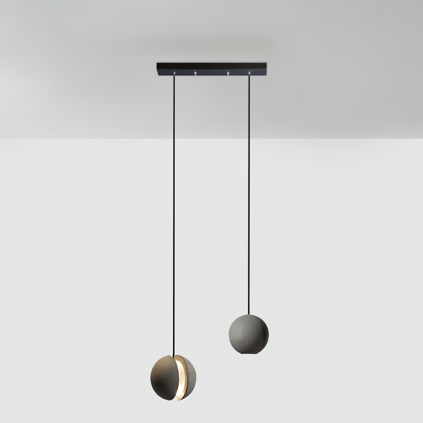 Moon Concrete Pendant Lamp - Lamp Outdoor