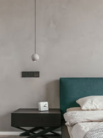 Moon Concrete Pendant Lamp - Lamp Outdoor