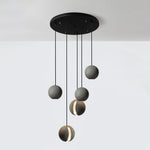 Moon Concrete Pendant Lamp - Lamp Outdoor