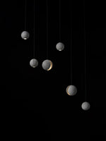 Moon Concrete Pendant Lamp - Lamp Outdoor