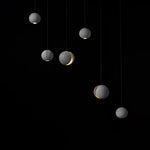Moon Concrete Pendant Lamp - Lamp Outdoor