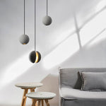 Moon Concrete Pendant Lamp - Lamp Outdoor