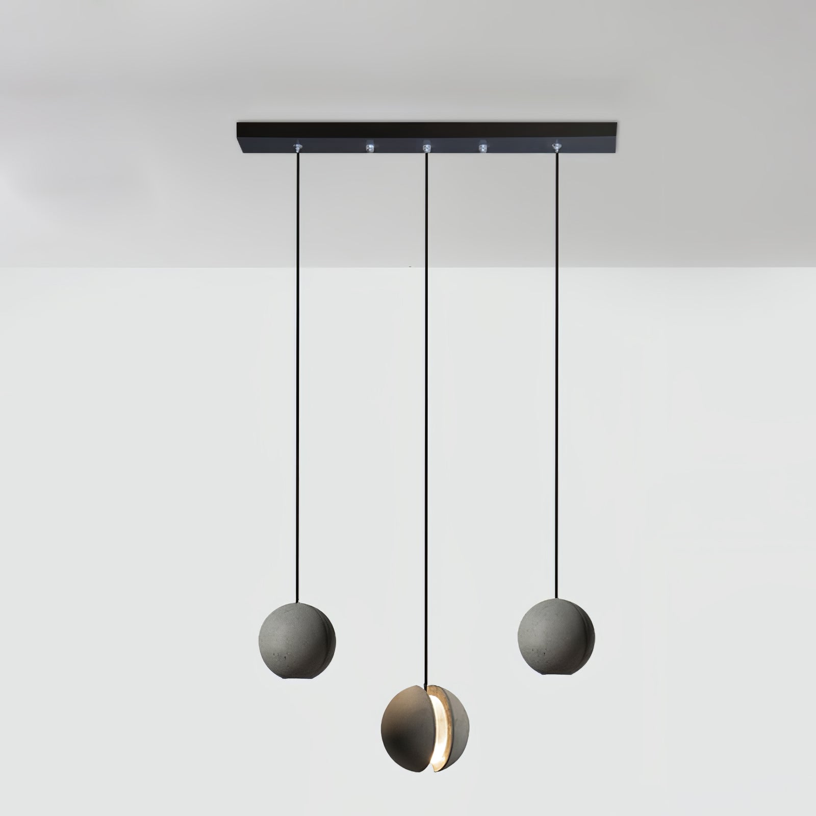 Moon Concrete Pendant Lamp - Lamp Outdoor