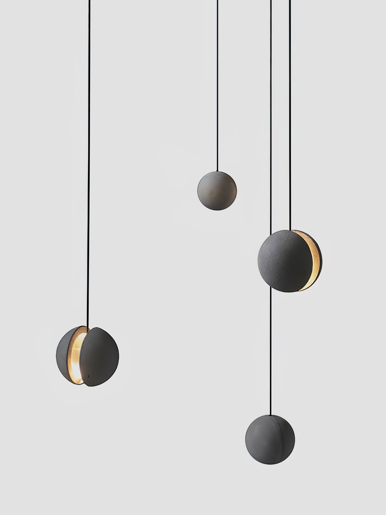 Moon Concrete Pendant Lamp - Lamp Outdoor