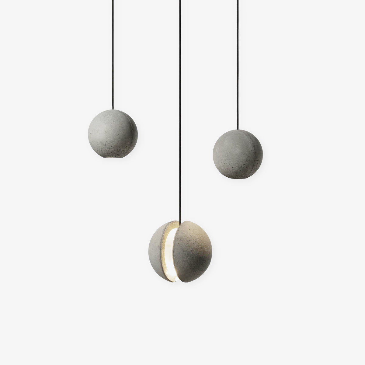 Moon Concrete Pendant Lamp - Lamp Outdoor
