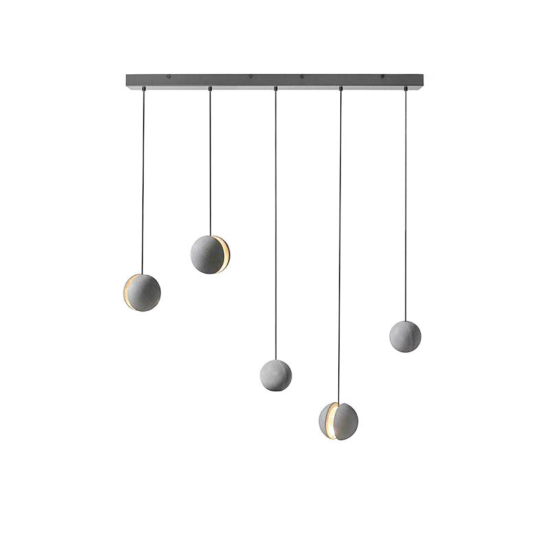 Moon Concrete Pendant Lamp - Lamp Outdoor