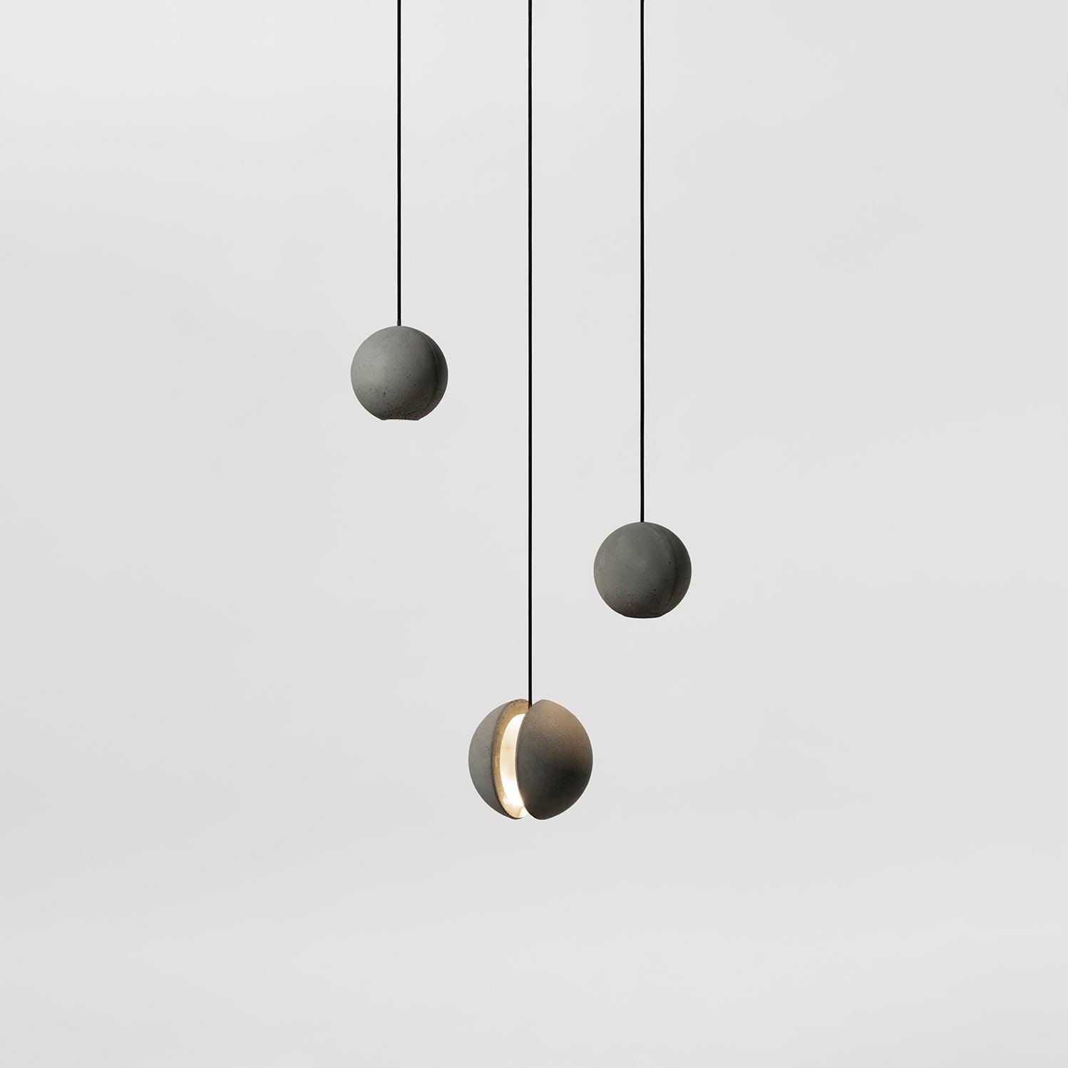Moon Concrete Pendant Lamp - Lamp Outdoor