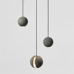 Moon Concrete Pendant Lamp - Lamp Outdoor