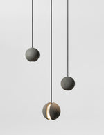 Moon Concrete Pendant Lamp - Lamp Outdoor